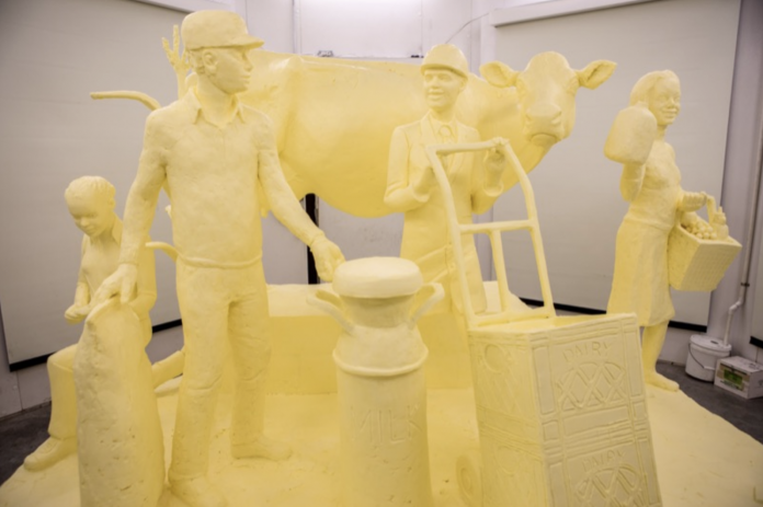 2018 Pennsylvania Farm Show butter sculpture 2018 Pennsylvania Farm Show butter sculpture