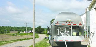 Milk truck