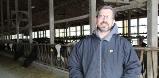 Ohio dairyman Matt Saul