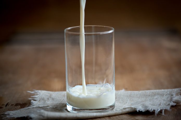 glass of milk glass of milk