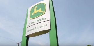 LandPro Equipment sign