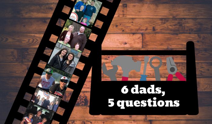 6 dads, 5 questions graphic 6 dads, 5 questions graphic