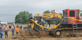 Drainage tile field day