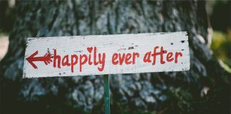 happily ever after sign