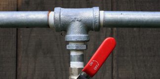 on, off water switch