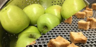smoked apples