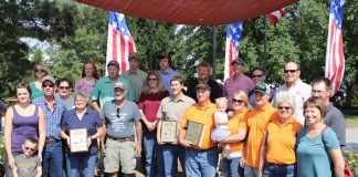 Ohio conservation farm family award winners