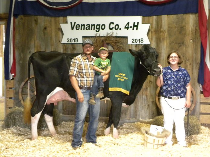 Kaylee Knapp won grand champion cheese yield. rOriginal Caption: