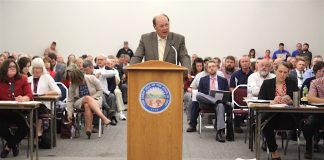 Daniels testifying