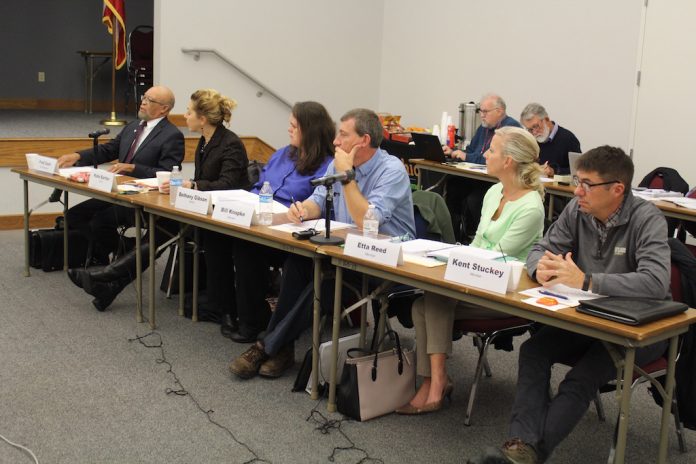 Commission panel members of comission