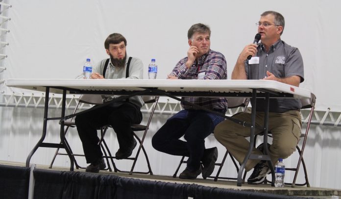 Organic-conference- panel Organic dairy farmer panel