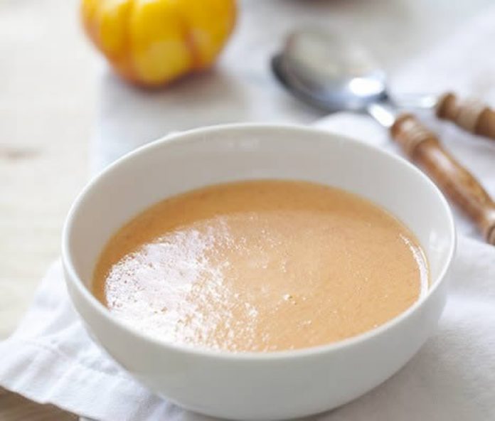 Bowl of Heirloom Tomato Bisque Bowl of Heirloom Tomato Bisque