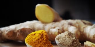 Giner and turmeric