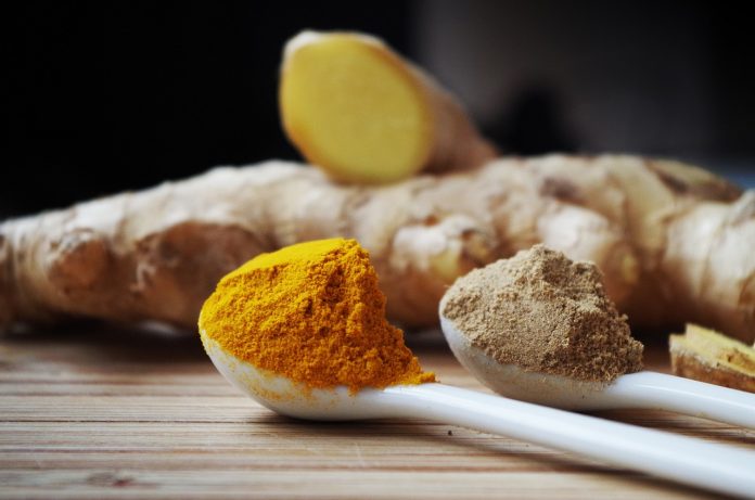 Giner and turmeric Giner and turmeric