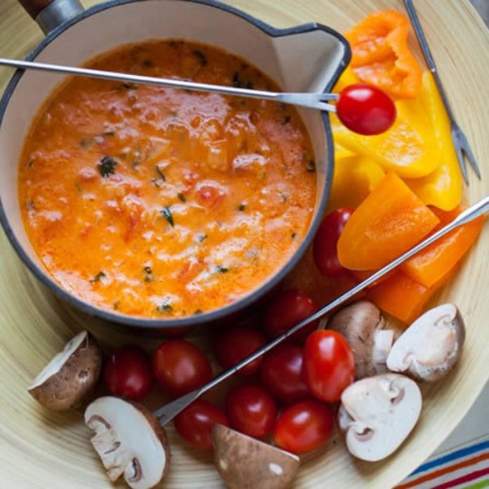 Tomato Basil Fondue Tomato Basil Fondue