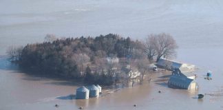 Nebraska farm flooding 2019