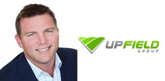 Mark Inkrott and UpField Group logo