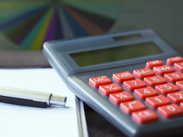 calculator and notebook calculator and notebook