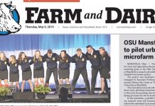 Farm and Dairy subscribers may experience delivery delay Farm and Dairy,