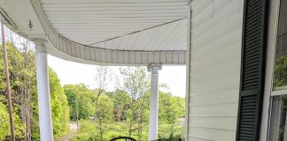 Kym Seabolt's porch