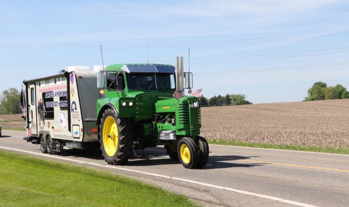 Stoltzfus-tractor-on-road Stoltzfus, Operation Second Chance, John Deere,