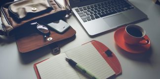 laptop, notebook, desk