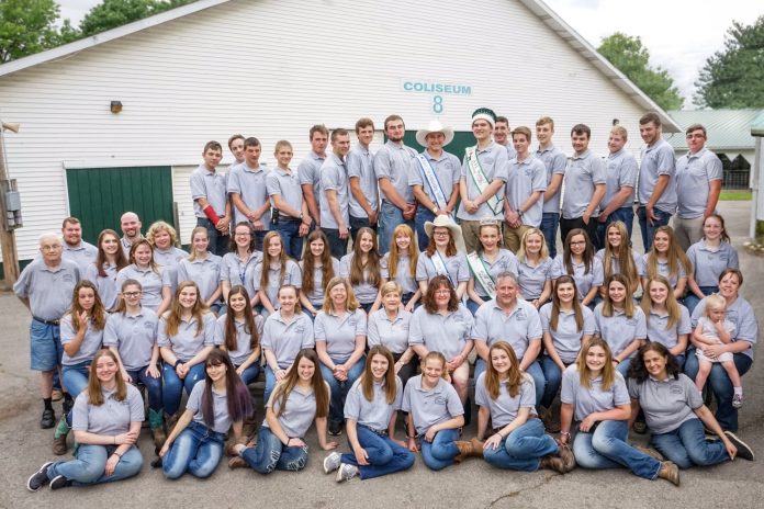 The Mahoning County Junior Fair Board advisors and members. The Mahoning County Junior Fair Board advisors and members.