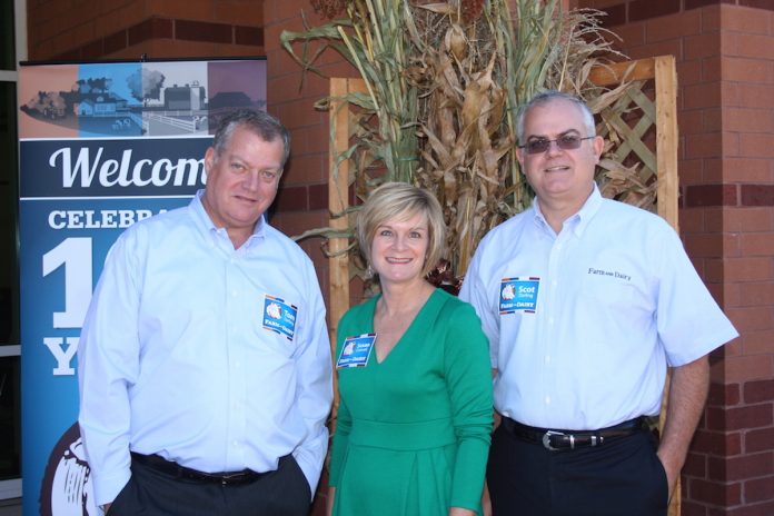 Tom-Darling-Susan-Crowell-Scot-Darling copy Farm and Dairy Editor Susan Crowell