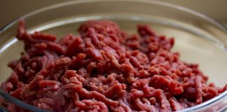raw ground beef