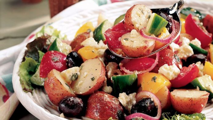 Greek Potato Salad Greek Potato Salad
