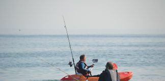 kayak fishing