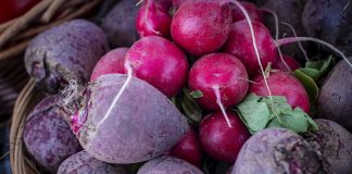 beets and radishes