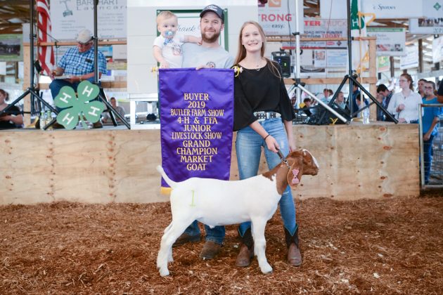 Butler County Fair Grand Champion Goat