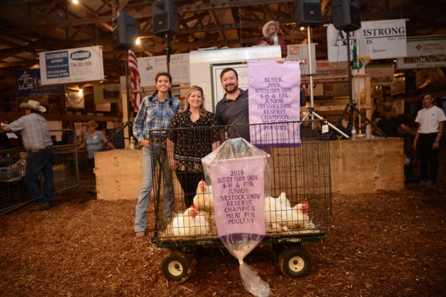 Butler County Fair Reserve Champion Chickens