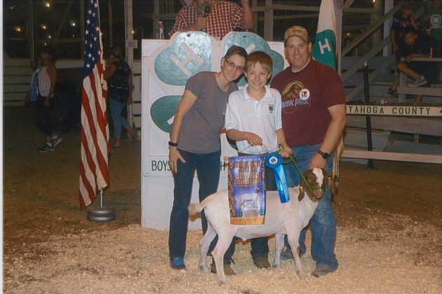 Cuyahoga County Fair Grand Champion Goat
