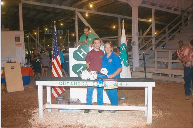 Cuyahoga County Fair Grand Champion Pen of 2 Rabbits