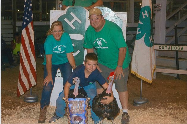 Cuyahoga County Fair Grand Champion Turkeys