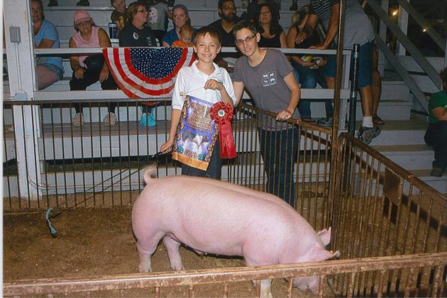 Cuyahoga County Fair Reserve Champion Hog