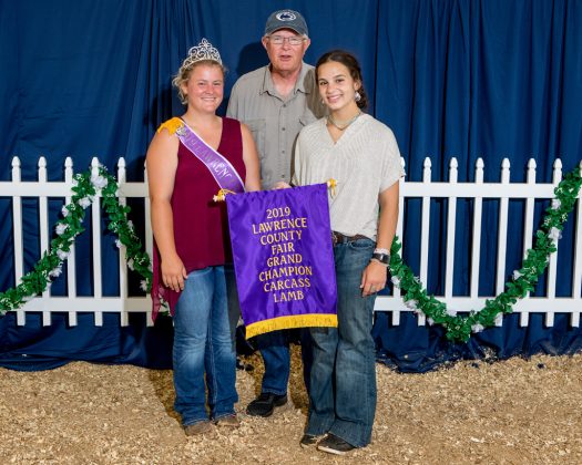 Lawrence County Fair Grand Champion Carcass Lamb