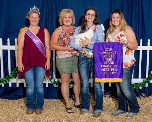 Lawrence County Fair Grand Champion Chickens