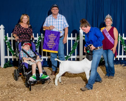 Lawrence County Fair Grand Champion Goat