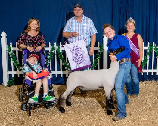 Lawrence County Fair Reserve Champion Lamb