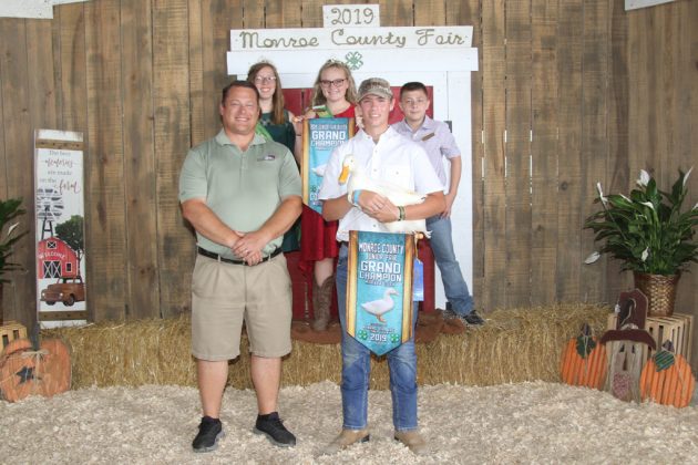 Monroe County Fair Grand Champion Duck