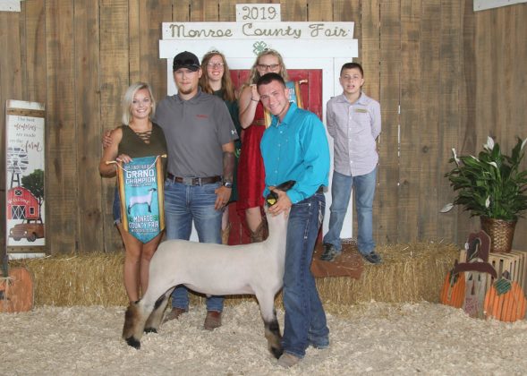 Monroe County Fair Grand Champion Lamb