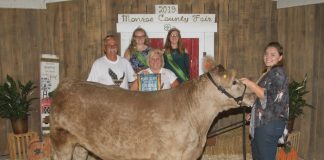 Monroe County Fair Grand Champion Steer