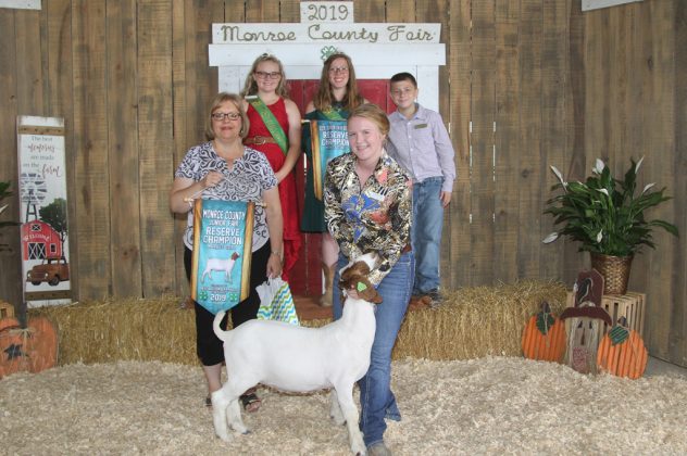 Monroe County Fair Reserve Champion GoatMonroe County Fair Reserve Champion Goat