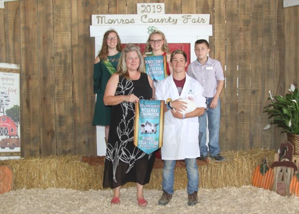 Monroe County Fair Reserve Champion Rabbits