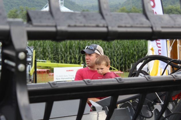 man-and-son-combine