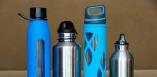 water bottles