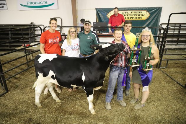 2019 Columbiana County Fair Grand Champion Dairy Beef Feeder